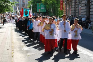 Boże Ciało - Procesja parafialna 14.06.2009