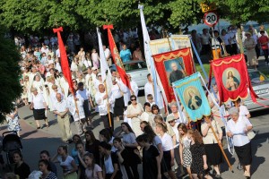 Parafialna procesja eucharystyczna 29.05.2016