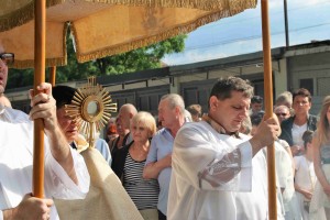 Parafialna procesja Bożego Ciała 18.06.2017