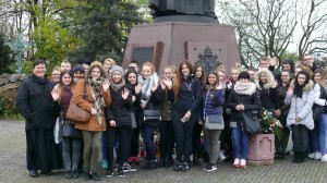 Pielgrzymka Maturzystów CKZiU nr 2 w Przemyślu na Jasną Górę 26-27.10.2017